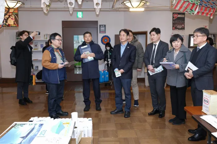 일본 하코다테 도시재생 정책 마치즈쿠리센터 방문 이동환시장 / 사진=고양시청 