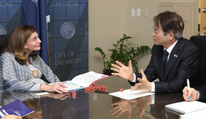 이동환 고양특례시장이 라스베이거스 시와 교류,협력 회담을 진행 / 사진=고양특례시 